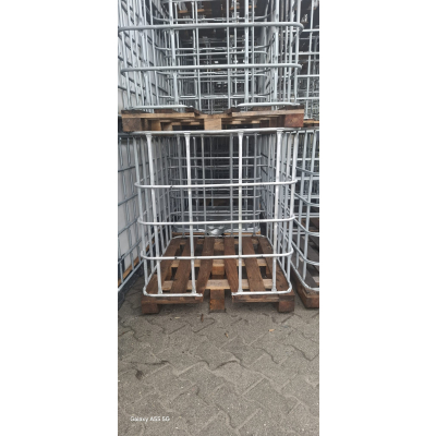 Kosz zbiornika IBC  1000 L Paleta drewniana